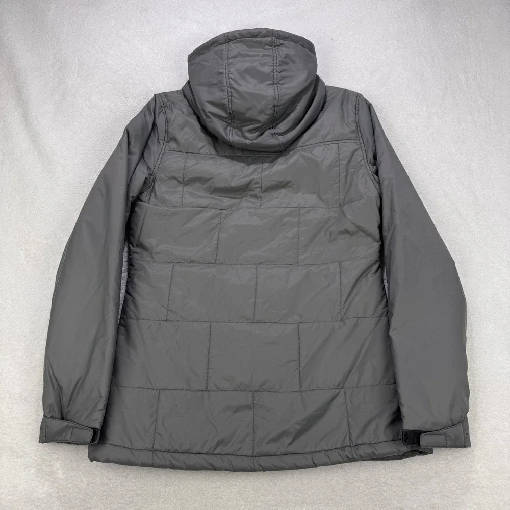 Coalatree Treeline Jacket Women M Gray Primaloft‎ Nylon Ripstop Wicking Full Zip